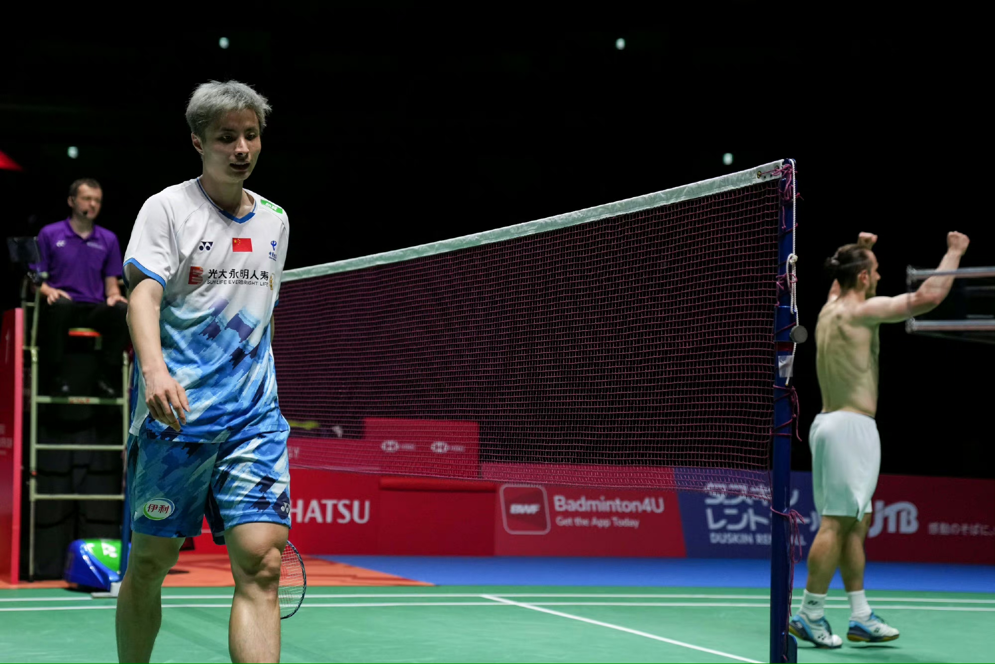 日本队逆转泰国队,石宇奇带队取胜 日本队逆转泰国队,石宇奇带队取胜